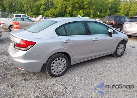 2013 Honda Civic Lx z USA, uszkodzony, nr VIN 2HGFB2F56DH583468